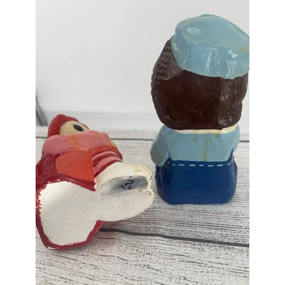 Bookends Vintage Raggedy Ann & Andy Bookends Vintage Home Decor